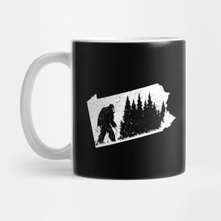 Pennsylvania Bigfoot Mug